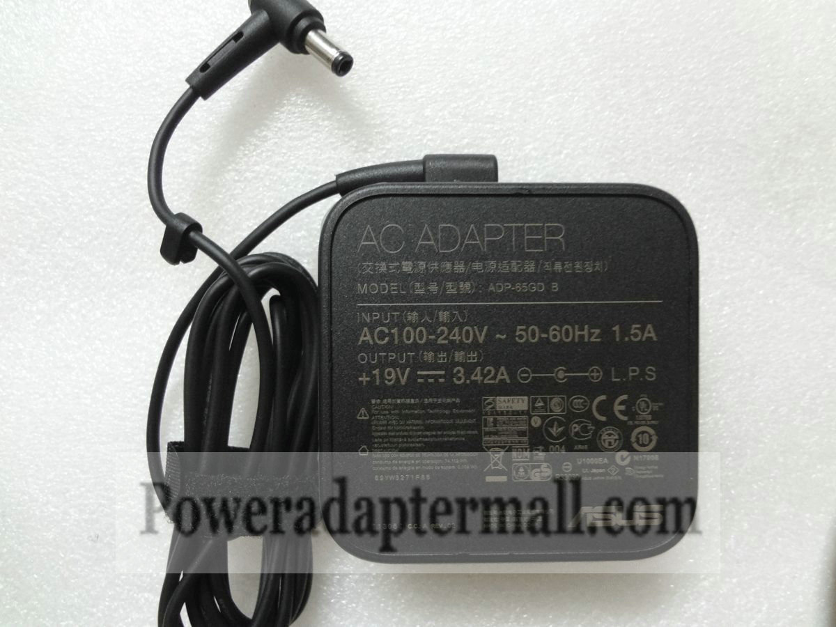 NEW Genuine 65W ASUS ADP-65GD B PA-1650-93 19V 3.42A Ac Adapter